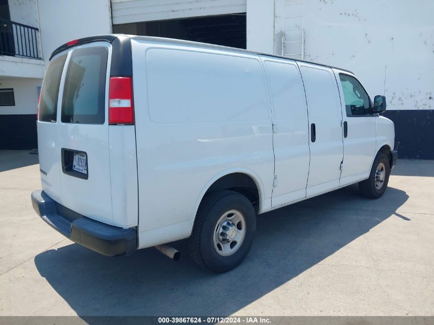 2019 Chevrolet Express 2500 Work Van VIN: 1GCWGAFG6K1143368 Lot: 39867624