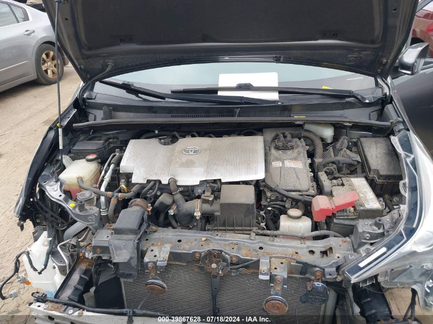 2016 Toyota Prius Two VIN: JTDKBRFU3G3002142 Lot: 39867628