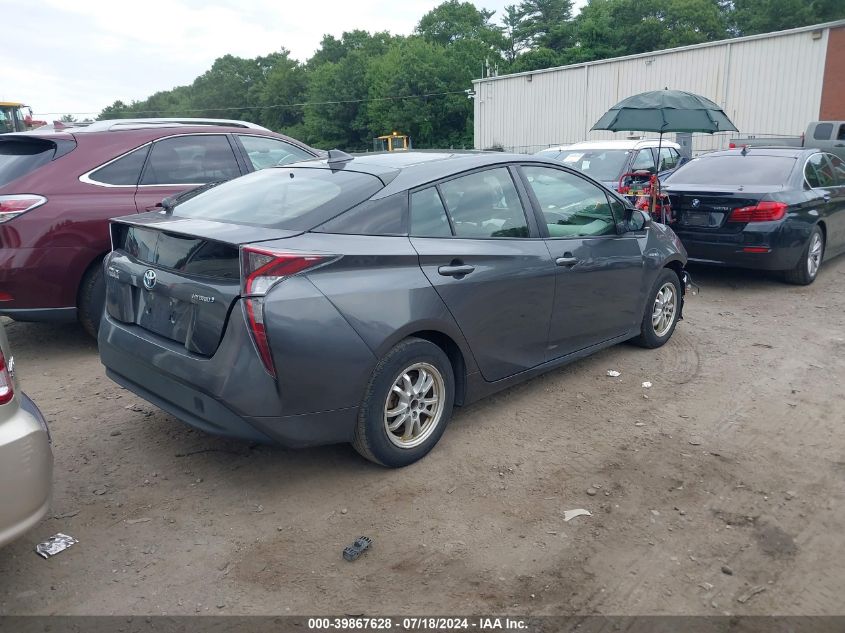 2016 Toyota Prius Two VIN: JTDKBRFU3G3002142 Lot: 39867628