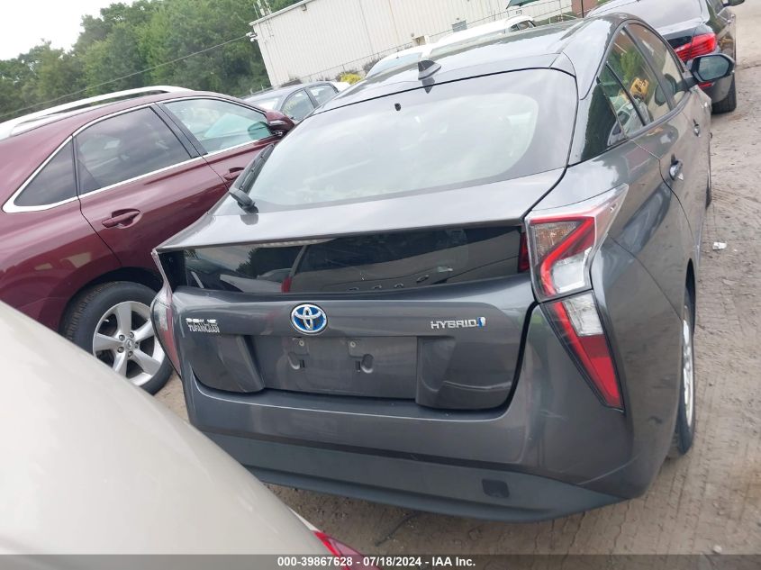 2016 Toyota Prius Two VIN: JTDKBRFU3G3002142 Lot: 39867628