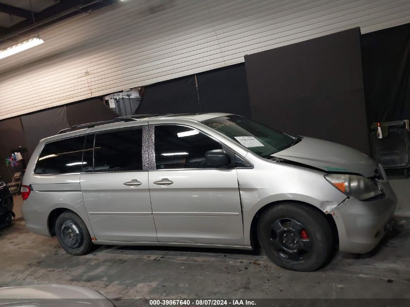 2005 Honda Odyssey Ex-L VIN: 5FNRL38705B095007 Lot: 39867640