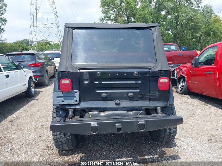 2001 Jeep Wrangler Sahara VIN: 1J4FA59S21P303664 Lot: 39867647