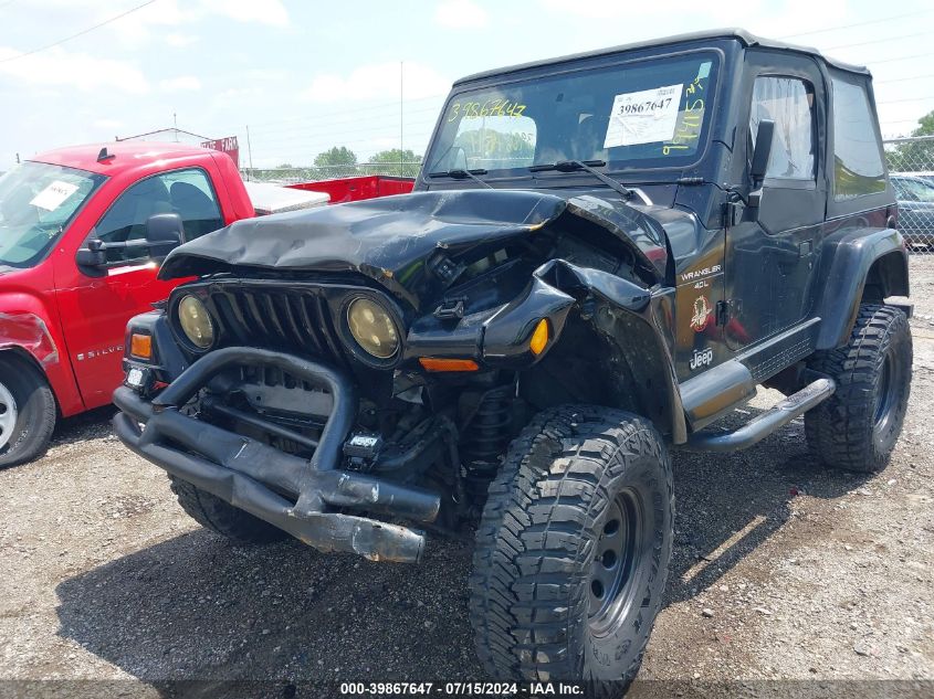 2001 Jeep Wrangler Sahara VIN: 1J4FA59S21P303664 Lot: 39867647