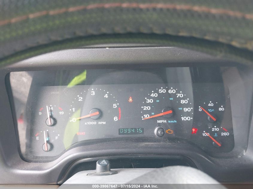 2001 Jeep Wrangler Sahara VIN: 1J4FA59S21P303664 Lot: 39867647