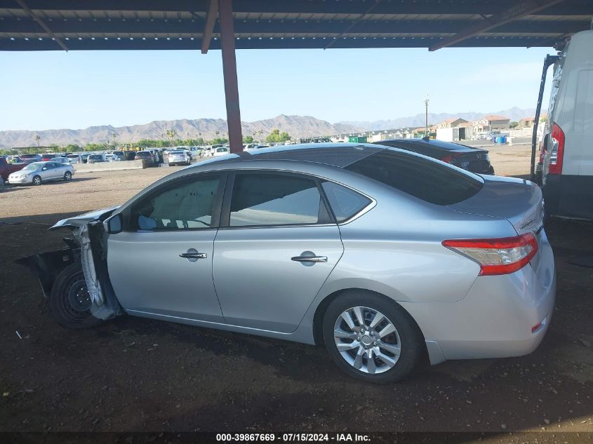 2015 Nissan Sentra Sv VIN: 3N1AB7AP9FL688792 Lot: 39867669