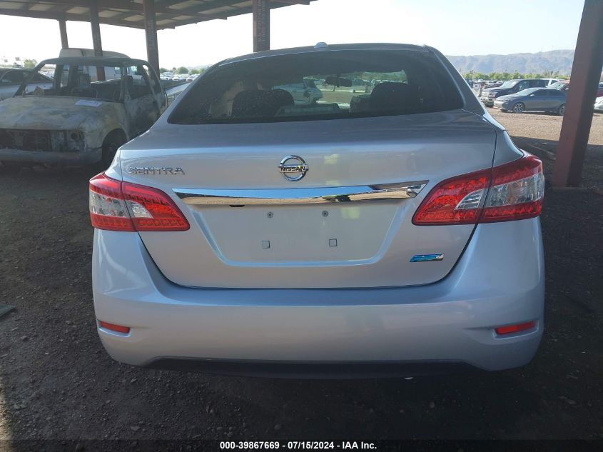 2015 Nissan Sentra Sv VIN: 3N1AB7AP9FL688792 Lot: 39867669
