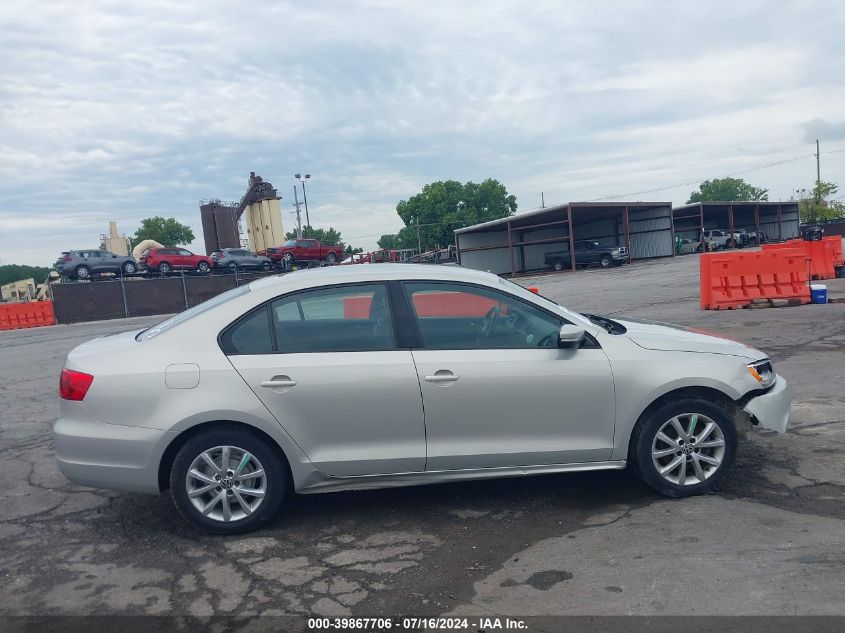 2011 Volkswagen Jetta 2.5L Se VIN: 3VWDX7AJ6BM026547 Lot: 39867706