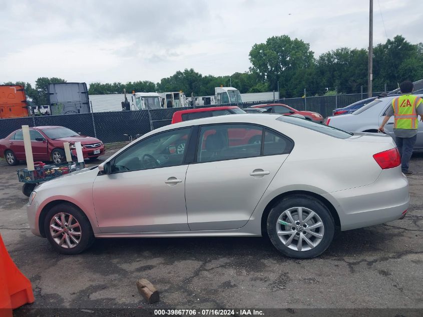 2011 Volkswagen Jetta 2.5L Se VIN: 3VWDX7AJ6BM026547 Lot: 39867706