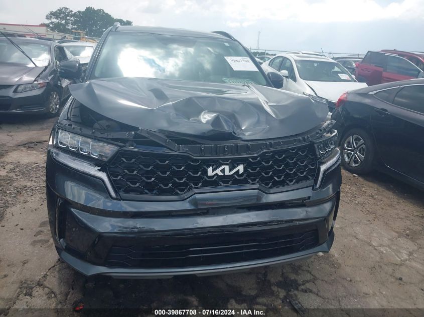 2022 Kia Sorento S VIN: 5XYRL4LC0NG143754 Lot: 39867708