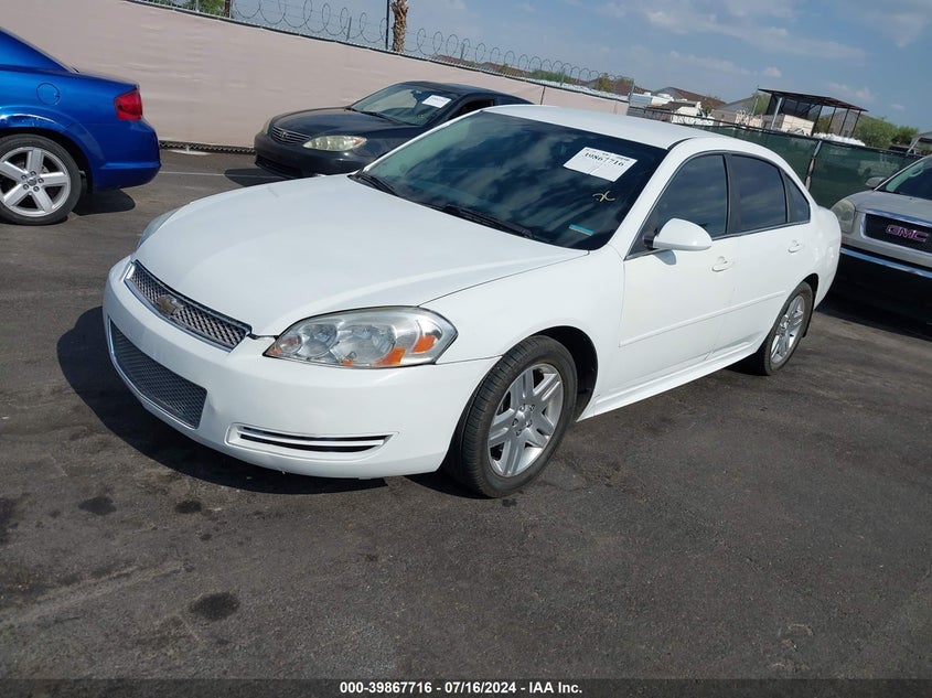 2016 CHEVROLET IMPALA LIMITED LT - 2G1WB5E30G1115645