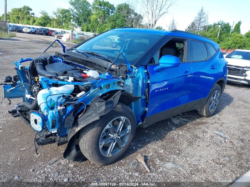 2024 CHEVROLET BLAZER 2LT - 3GNKBCR43RS216187