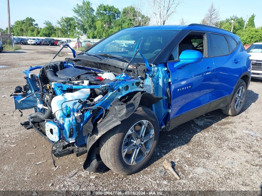 2024 CHEVROLET BLAZER 2LT - 3GNKBCR43RS216187