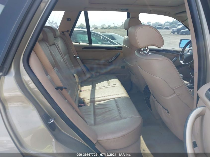 2006 BMW X5 3.0I VIN: 5UXFA13506LY37762 Lot: 39867729