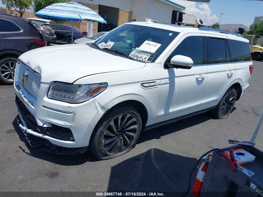 2021 Lincoln Navigator Reserve VIN: 5LMJJ2LTXMEL21287 Lot: 39867745