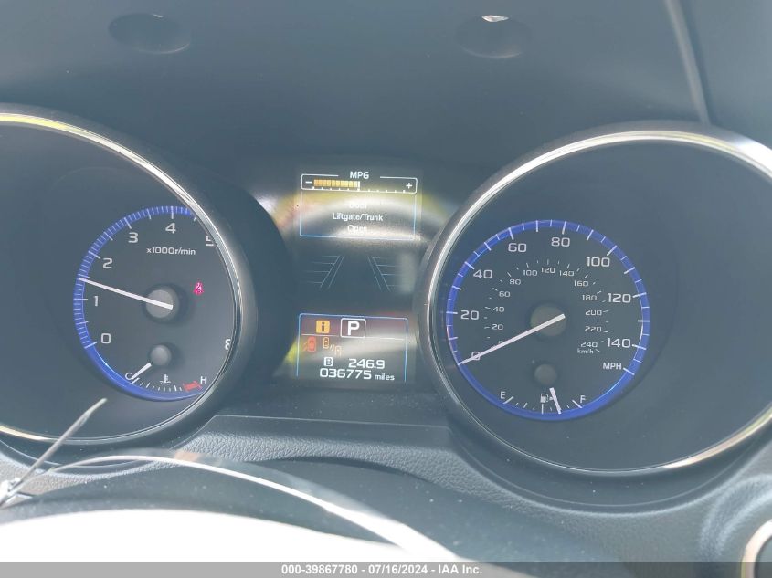 2015 Subaru Outback 2.5I Limited VIN: 4S4BSBNCXF3340096 Lot: 39867780