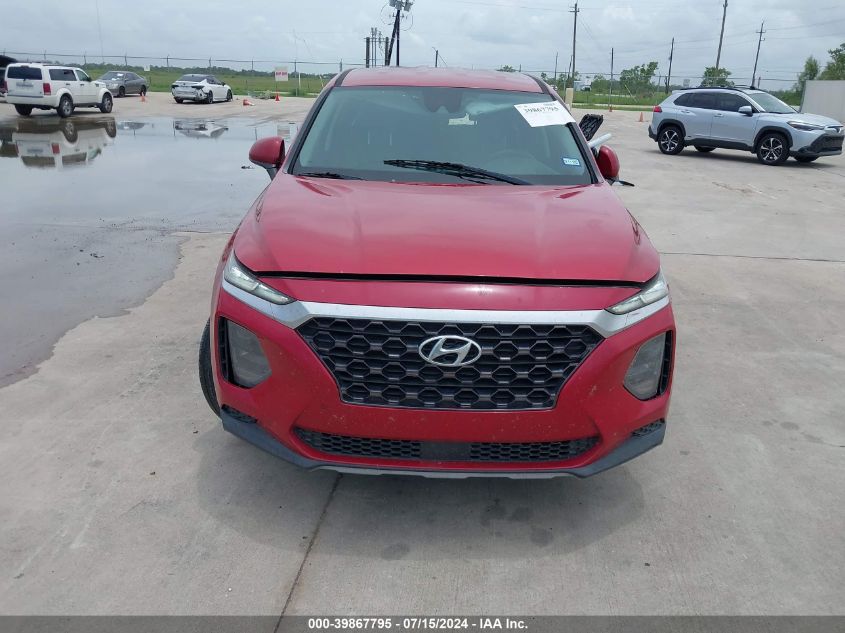 2019 Hyundai Santa Fe Se VIN: 5NMS23AD5KH001105 Lot: 39867795