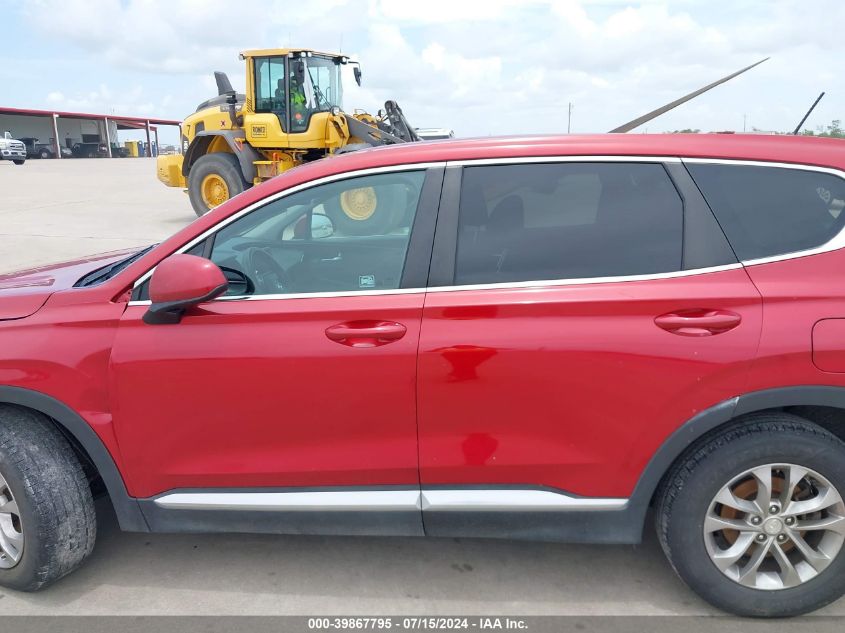 2019 Hyundai Santa Fe Se VIN: 5NMS23AD5KH001105 Lot: 39867795