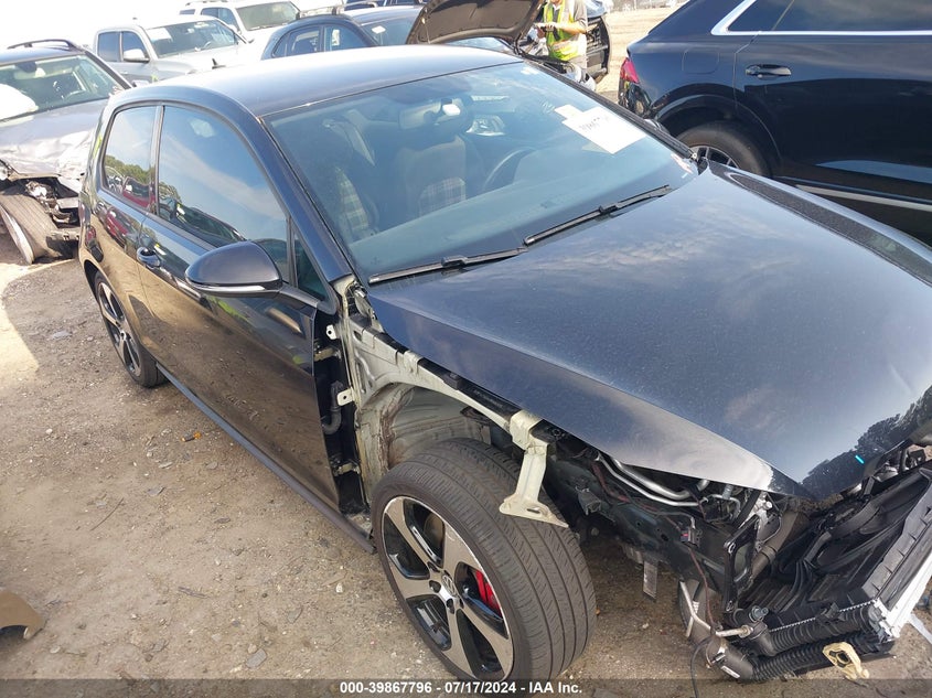 2016 VOLKSWAGEN GOLF GTI S W/PERFORMANCE PACKAGE 2-DOOR - 3VWT47AU4GM004505