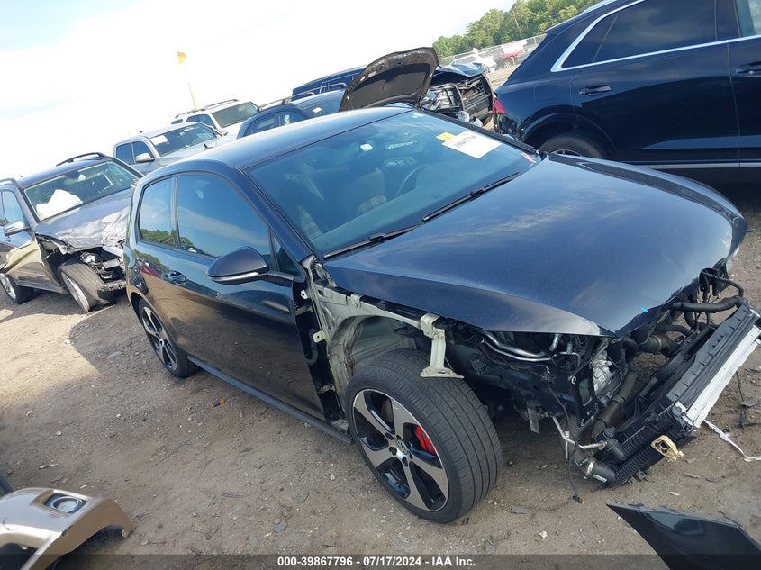 2016 VOLKSWAGEN GOLF GTI S W/PERFORMANCE PACKAGE 2-DOOR - 3VWT47AU4GM004505