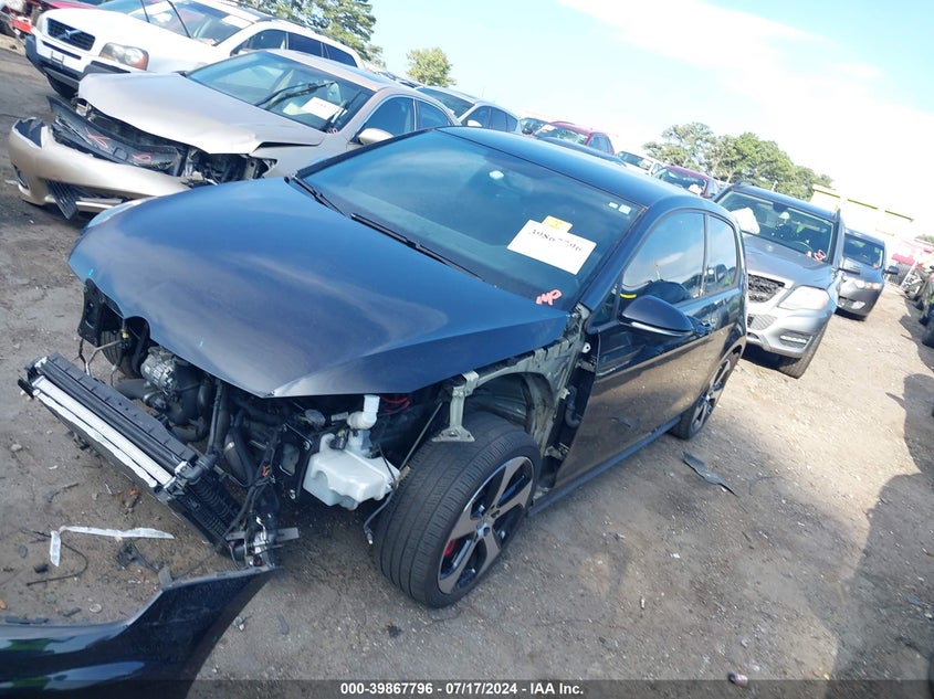 2016 VOLKSWAGEN GOLF GTI S W/PERFORMANCE PACKAGE 2-DOOR - 3VWT47AU4GM004505