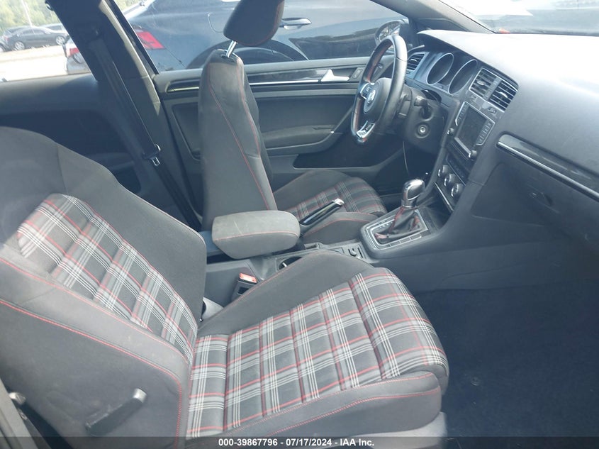 2016 VOLKSWAGEN GOLF GTI S W/PERFORMANCE PACKAGE 2-DOOR - 3VWT47AU4GM004505