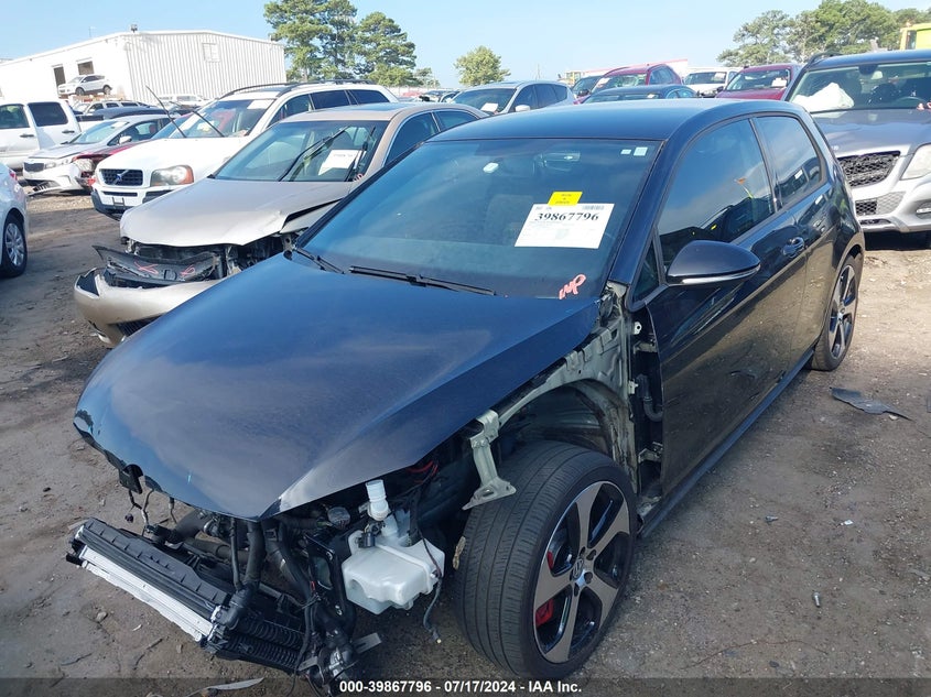 2016 VOLKSWAGEN GOLF GTI S W/PERFORMANCE PACKAGE 2-DOOR - 3VWT47AU4GM004505