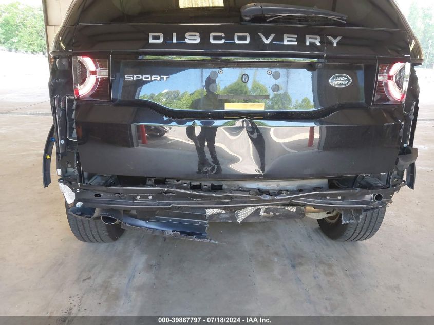 2016 Land Rover Discovery Sport Hse VIN: SALCR2BG5GH627919 Lot: 39867797