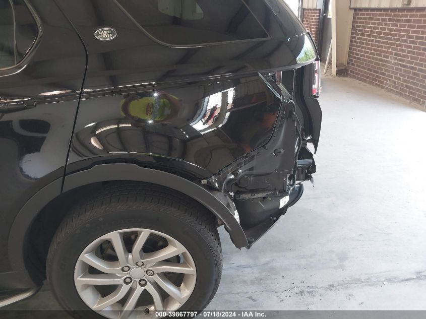 2016 Land Rover Discovery Sport Hse VIN: SALCR2BG5GH627919 Lot: 39867797