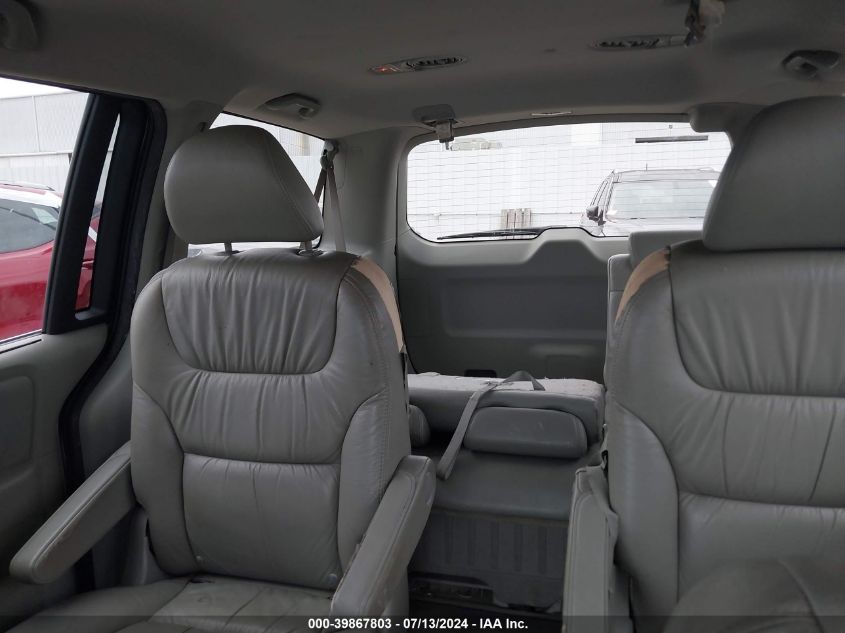 2010 Honda Odyssey Ex-L VIN: 5FNRL3H62AB017040 Lot: 39867803