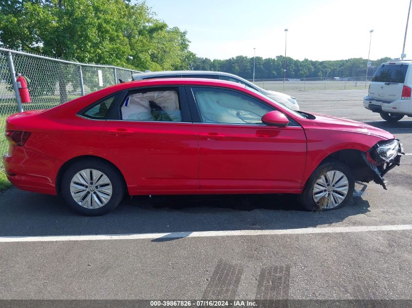 2019 Volkswagen Jetta 1.4T R-Line/1.4T S/1.4T Se VIN: 3VWCB7BU0KM166340 Lot: 39867826