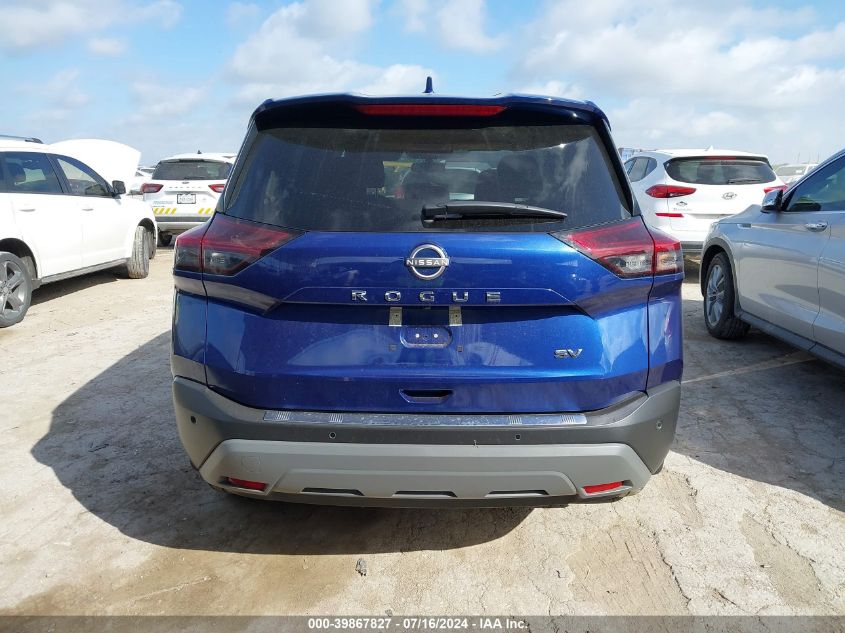 2023 Nissan Rogue Sv Fwd VIN: 5N1BT3BA4PC887212 Lot: 39867827