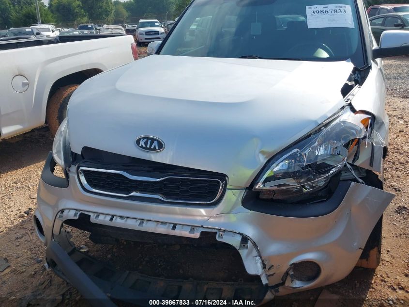 2012 Kia Soul + VIN: KNDJT2A66C7389216 Lot: 39867833