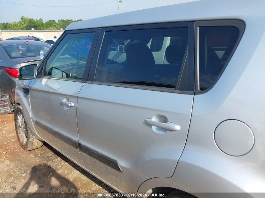 2012 Kia Soul + VIN: KNDJT2A66C7389216 Lot: 39867833