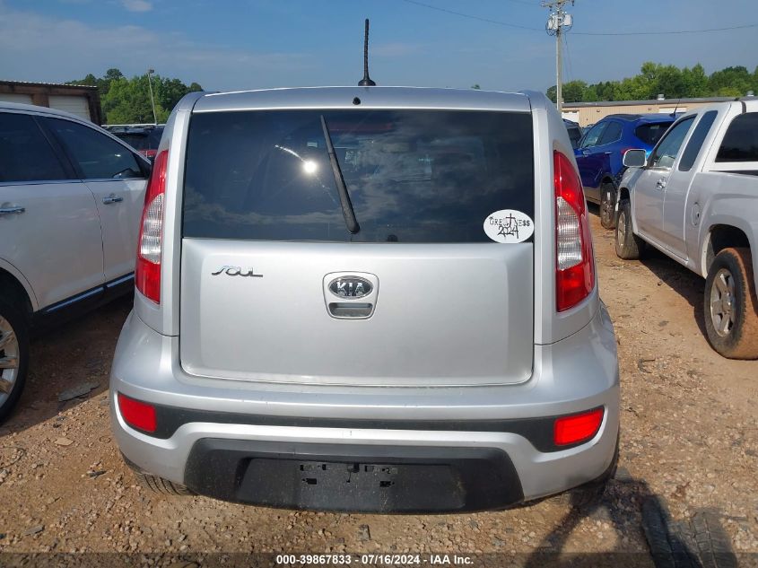 2012 Kia Soul + VIN: KNDJT2A66C7389216 Lot: 39867833