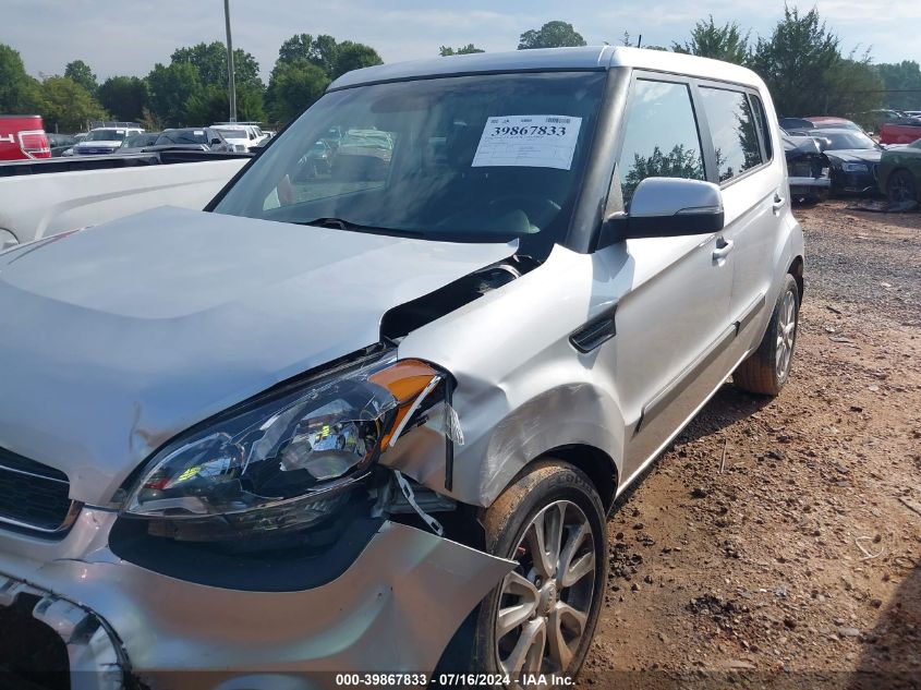 2012 Kia Soul + VIN: KNDJT2A66C7389216 Lot: 39867833