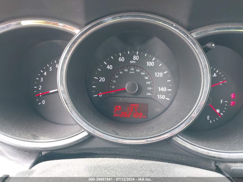 2013 Kia Sorento Lx V6 VIN: 5XYKT4A25DG349839 Lot: 39867841