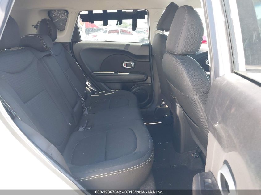 2016 Kia Soul + VIN: KNDJP3A5XG7820227 Lot: 39867842