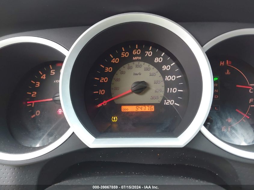 2009 Toyota Tacoma Base V6 VIN: 3TMLU42N79M027630 Lot: 39867859