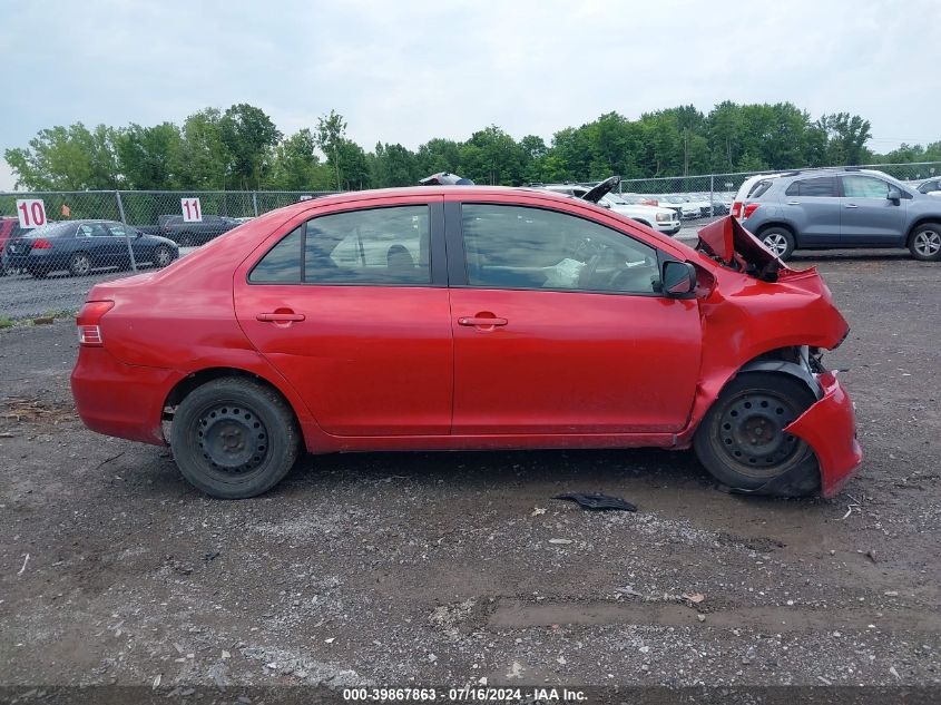 2012 Toyota Yaris VIN: JTDBT4K30CL037776 Lot: 39867863