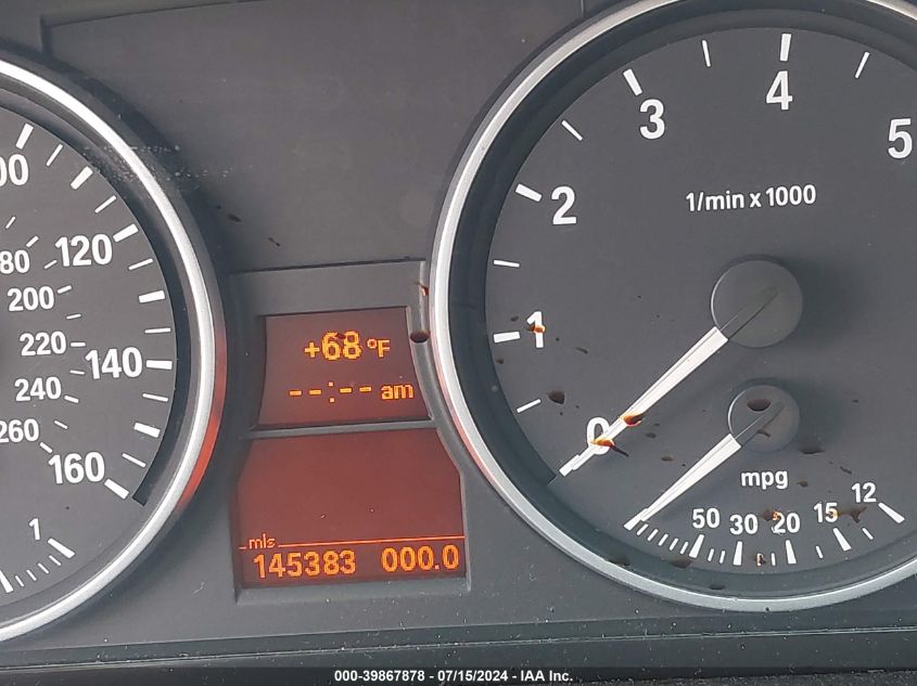 2007 BMW 328Xi VIN: WBAVC93587K035485 Lot: 39867878