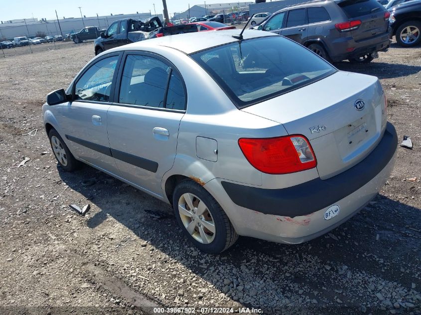 2009 Kia Rio Lx VIN: KNADE223896465025 Lot: 39867902