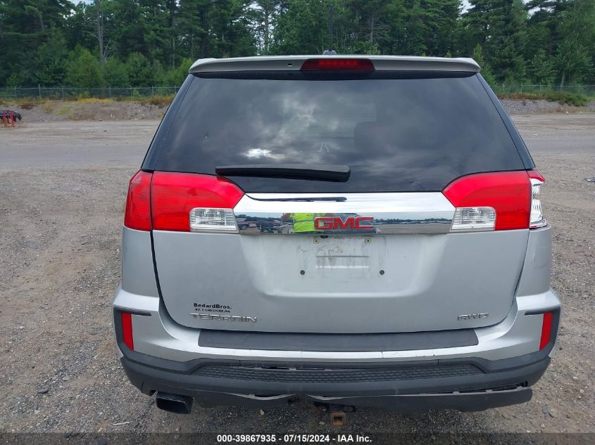 2016 GMC Terrain Sle-1 VIN: 2GKFLSEK7G6313978 Lot: 39867935