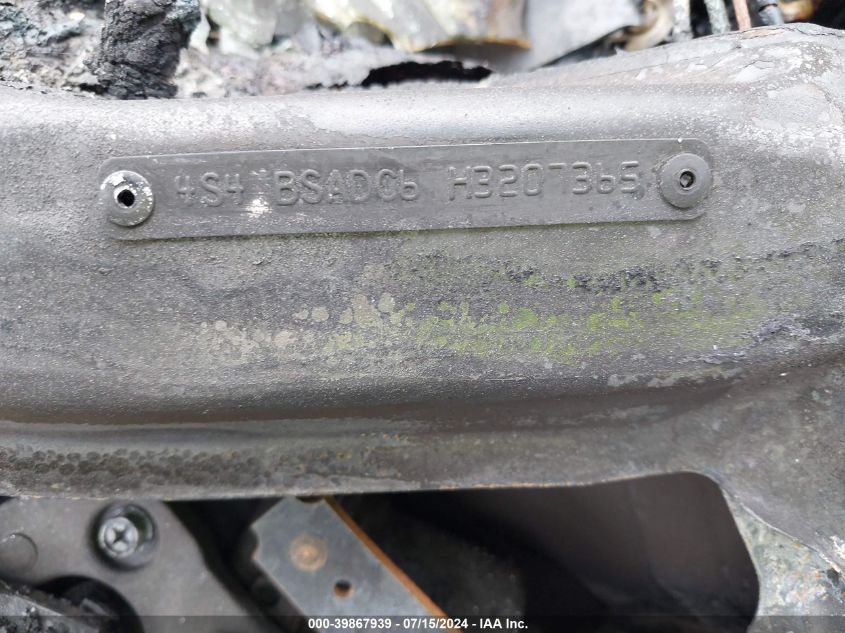 2017 Subaru Outback 2.5I Premium VIN: 4S4BSADC6H3207365 Lot: 39867939