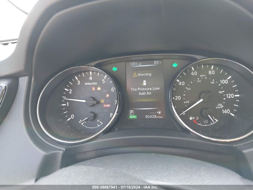 2017 Nissan Rogue S VIN: KNMAT2MT3HP582772 Lot: 39867941