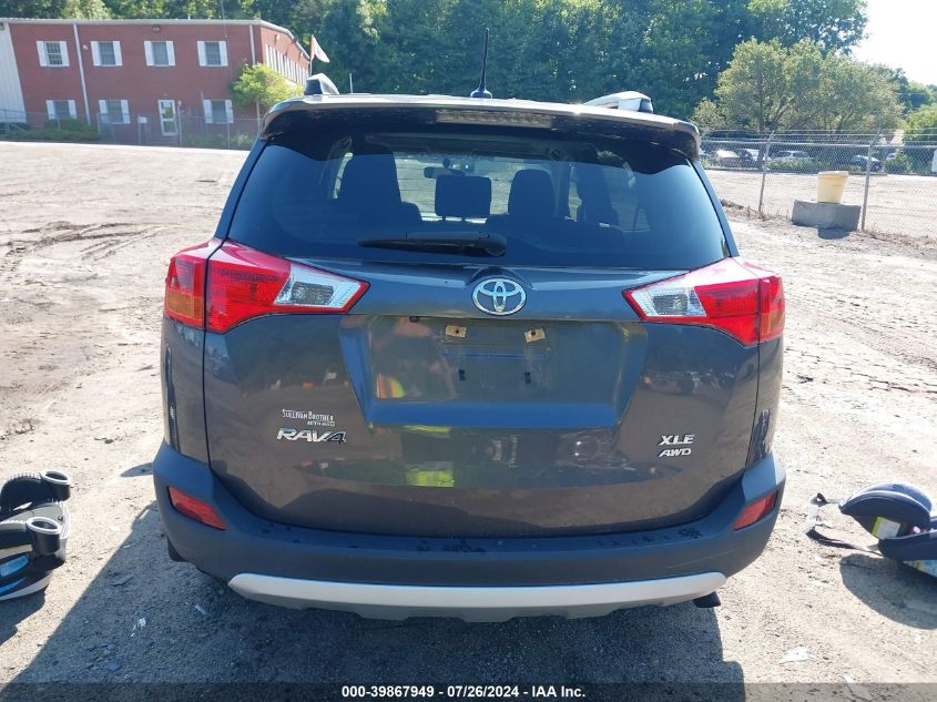 2015 Toyota Rav4 Xle VIN: JTMRFREVXFJ038918 Lot: 39867949