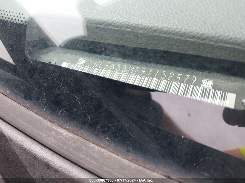 2009 Chevrolet Silverado 1500 Ltz VIN: 2GCEK33M291132579 Lot: 39867960