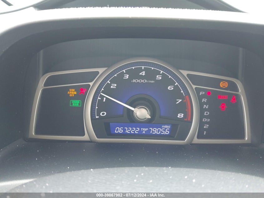 2009 Honda Civic Lx-S VIN: 2HGFA16679H534325 Lot: 39867982