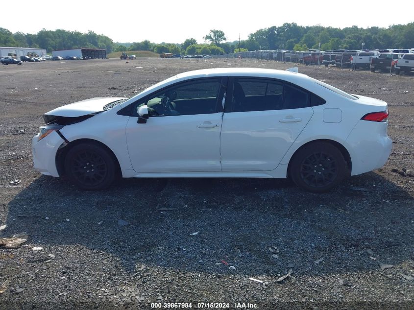 2021 Toyota Corolla Le VIN: 5YFEPMAE6MP169003 Lot: 39867984