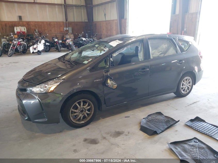 2017 Toyota Prius V Two VIN: JTDZN3EU8HJ062161 Lot: 39867986