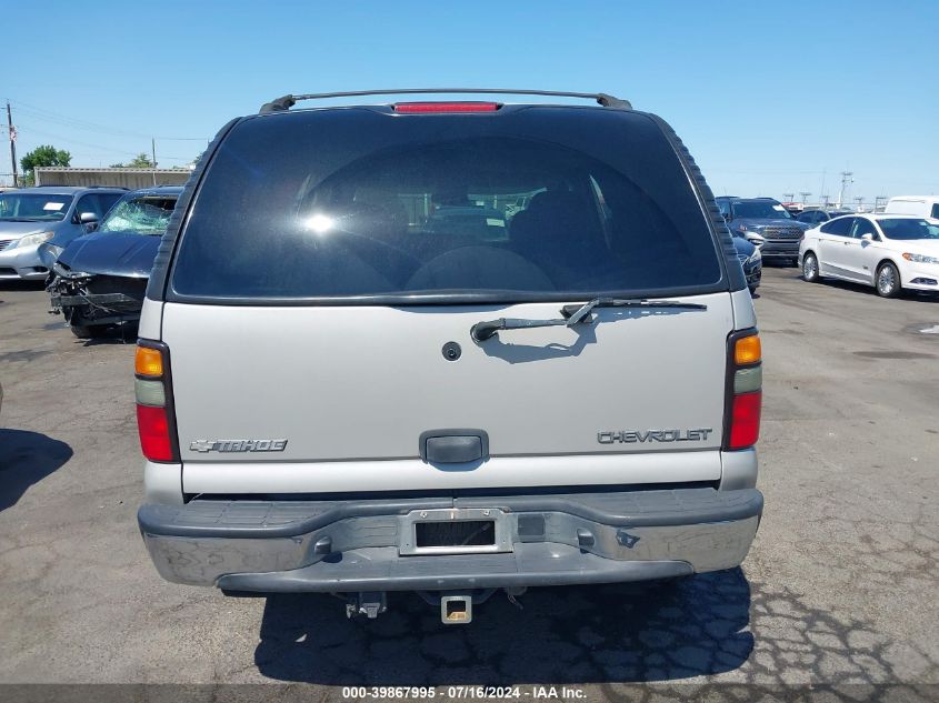 2004 Chevrolet Tahoe Ls VIN: 1GNEC13V14J320431 Lot: 39867995